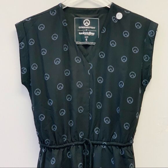 We Love Fine Overwatch Logo Dress Blizzard Cosplay - Picture 3 of 10